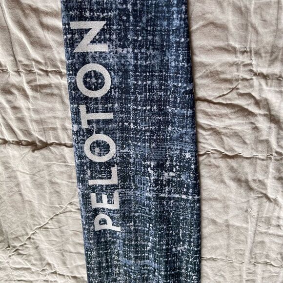 Peloton Pants - Wear It To Heart X Peloton Stardust Tweed High Rise Leggings: Blue Black